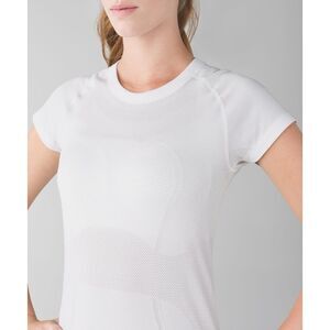 Lululemon Swiftly Tech Short Sleeve | White Seamless Run Top | Women’s 8